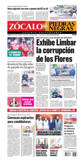 Cover of Zocalo Piedras Negras