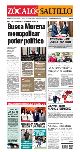 Cover of Zocalo Saltillo
