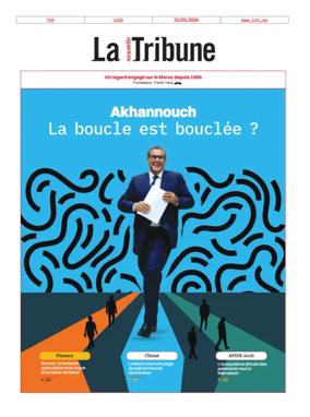 Cover of La Nouvelle Tribune