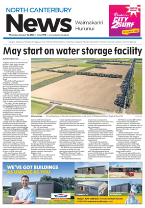Cover of North Canterbury News