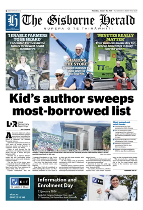 Cover of The Gisborne Herald