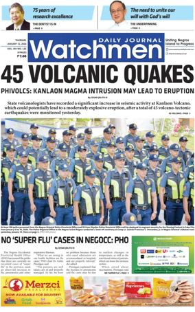 Cover of Watchmen Daily Journal