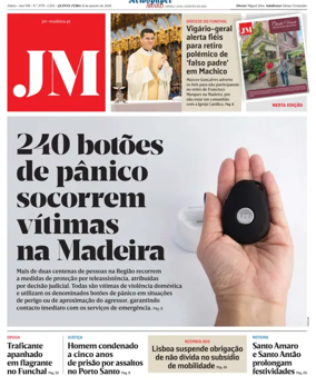 Cover of Jornal Madeira