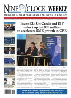 Cover of Nine o clock Weekly (Romania)