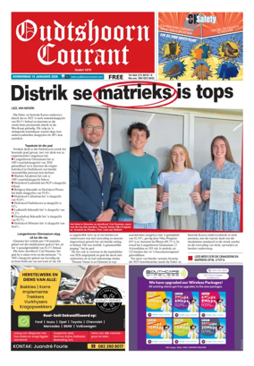 Cover of Oudtshoorn Courant
