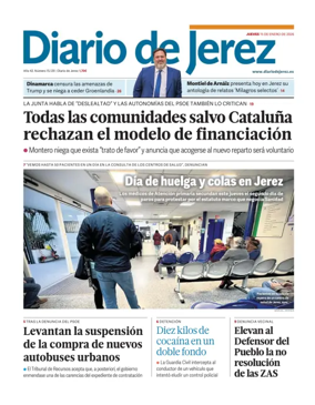 Cover of Diario de Jerez