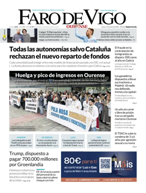 Cover of Faro de Vigo (Ourense)