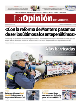 Cover of La Opinion de Murcia