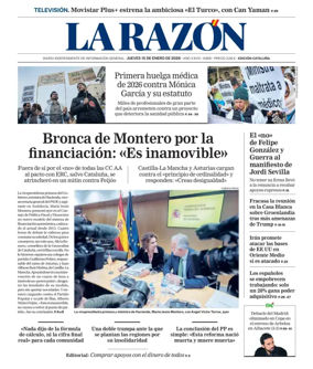 Cover of La Razon (Cataluna)