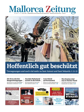 Cover of Mallorca Zeitung