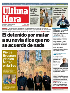 Cover of Ultima Hora