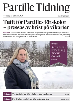 Cover of Partille Tidning