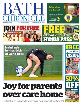 Cover of Bath Chronicle