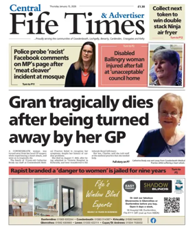 Cover of Central Fife Times
