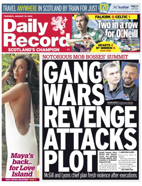 Cover of Daily Record