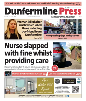Cover of Dunfermline Press