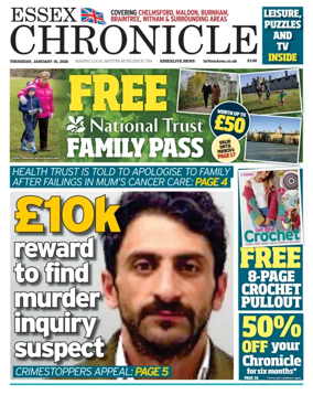 Cover of Essex Chronicle