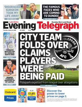Cover of Evening Telegraph (First Edition)