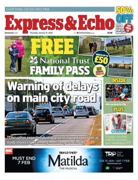 Cover of Express & Echo (City & East Devon Edition)