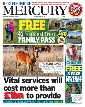 Cover of Hertfordshire Mercury