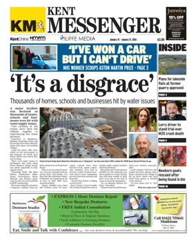 Cover of Kent Messenger Maidstone