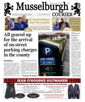 Cover of Musselburgh Courier