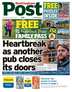 Cover of Nottingham Post