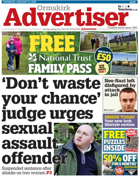 Cover of Ormskirk Advertiser