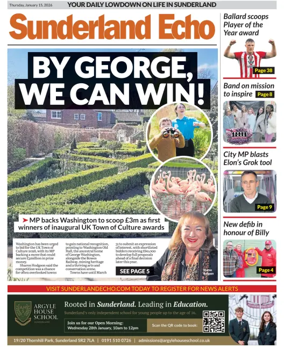 Cover of Sunderland Echo