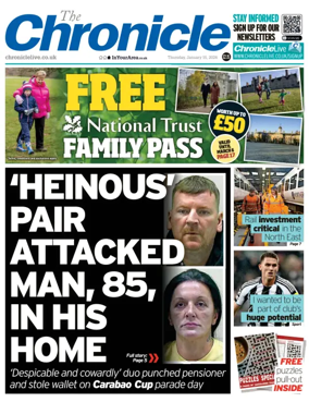 Cover of The Chronicle (South Tyneside and Durham)