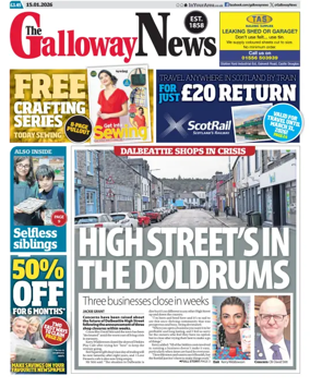 Cover of The Galloway News