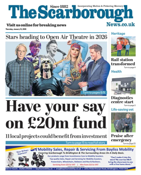 Cover of The Scarborough News