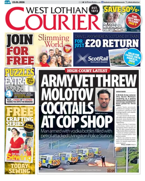 Cover of West Lothian Courier