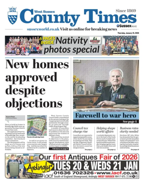 Cover of West Sussex County Times