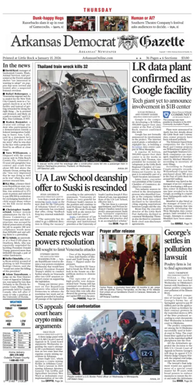 Cover of Arkansas Democrat-Gazette