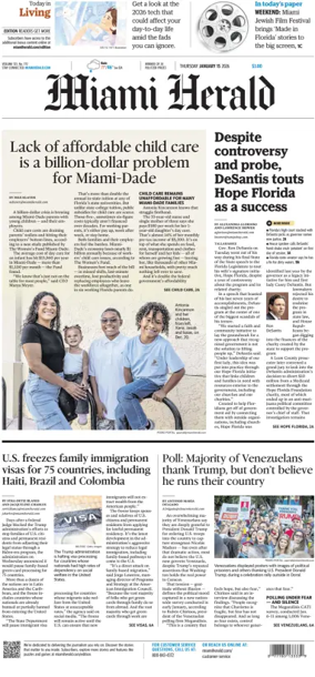 Cover of Miami Herald