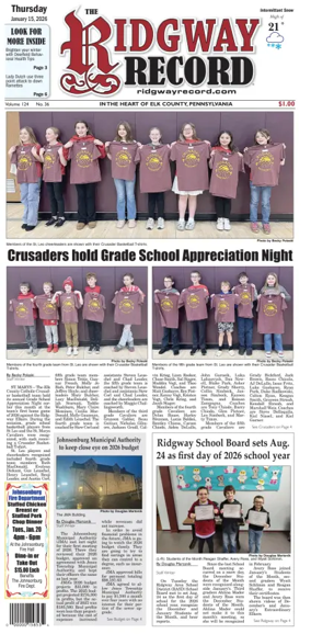 Cover of Ridgway Record