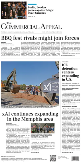 Cover of The Commercial Appeal