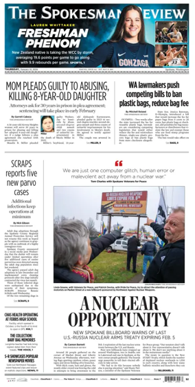 Cover of The Spokesman-Review (Spokane)