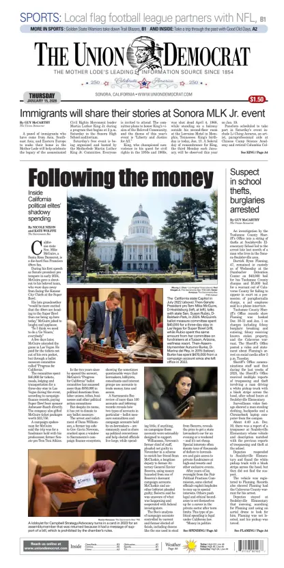 Cover of The Union Democrat