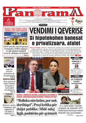 Cover of Panorama (Albania)