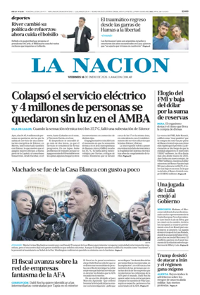 Cover of La Nacion