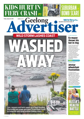 Cover of Geelong Advertiser