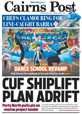 Cover of The Cairns Post