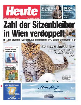 Cover of Heute - Wien Ausgabe