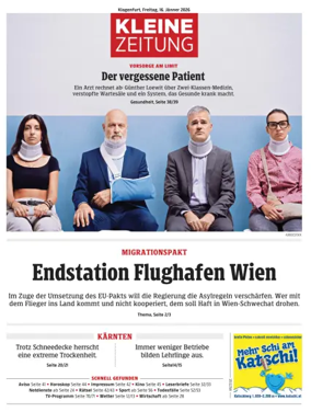 Cover of Kleine Zeitung Kaernten