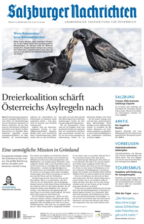 Cover of Salzburger Nachrichten