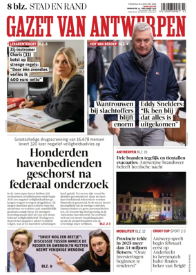 Cover of Gazet van Antwerpen Metropool Stad