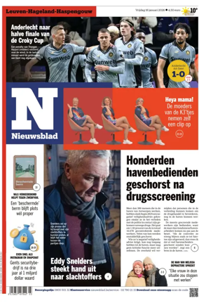 Cover of Het Nieuwsblad
