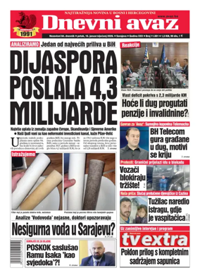 Cover of Dnevni avaz